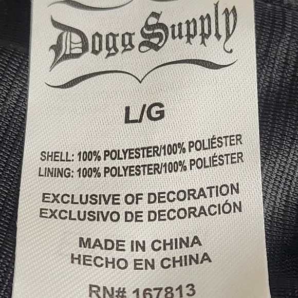 🔥Rare Misprint Dogg Supply by Snoop Dogg Jersey - Upside Down 93- Black/Gray 🔥 - Picture 13 of 16